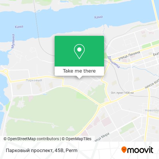 Парковый проспект, 45В map