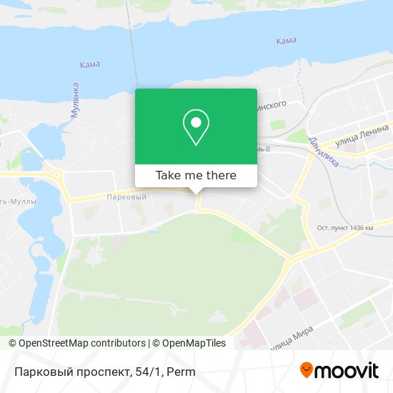 Парковый проспект, 54/1 map
