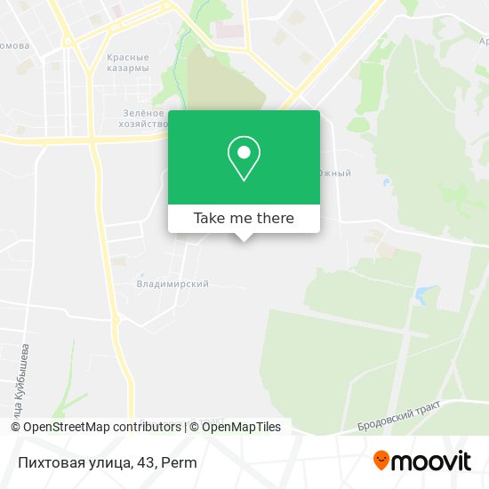 Пихтовая улица, 43 map
