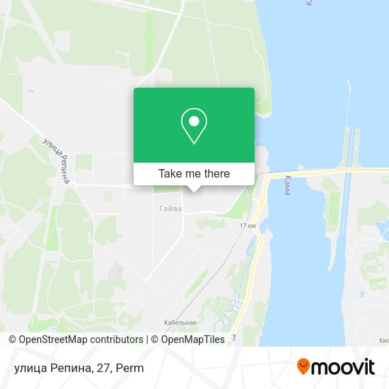 улица Репина, 27 map