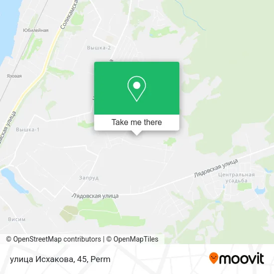 улица Исхакова, 45 map