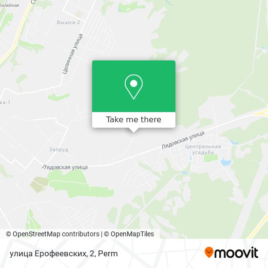 улица Ерофеевских, 2 map
