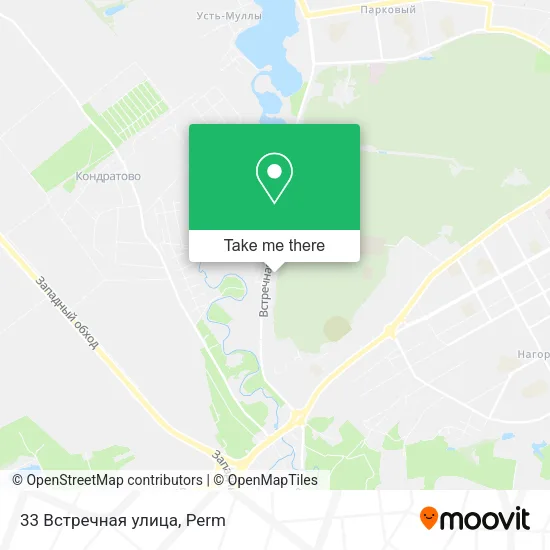 33 Встречная улица map