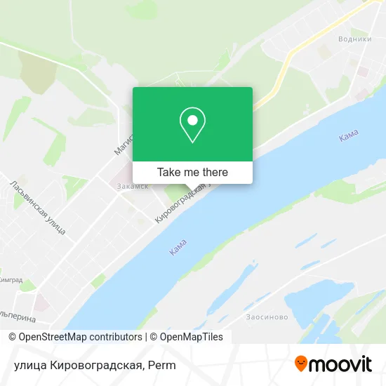 улица Кировоградская map