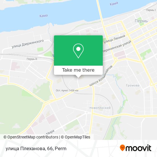 улица Плеханова, 66 map
