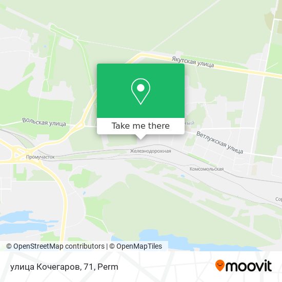 улица Кочегаров, 71 map