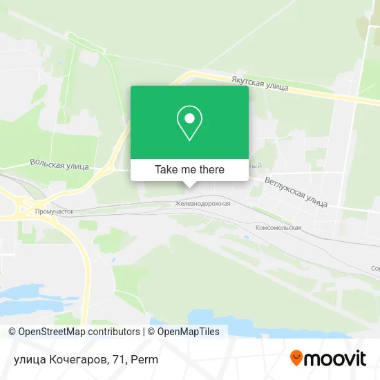 улица Кочегаров, 71 map