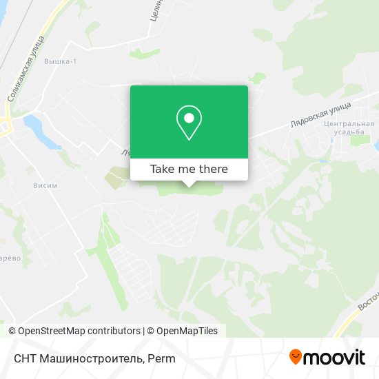 СНТ Машиностроитель map