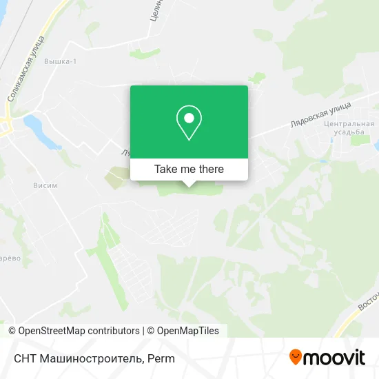 СНТ Машиностроитель map
