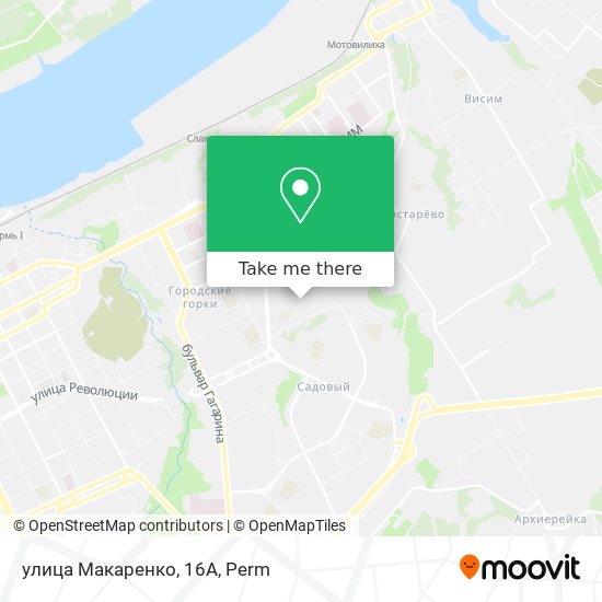 улица Макаренко, 16А map