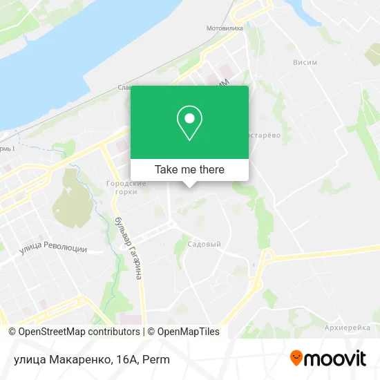 улица Макаренко, 16А map