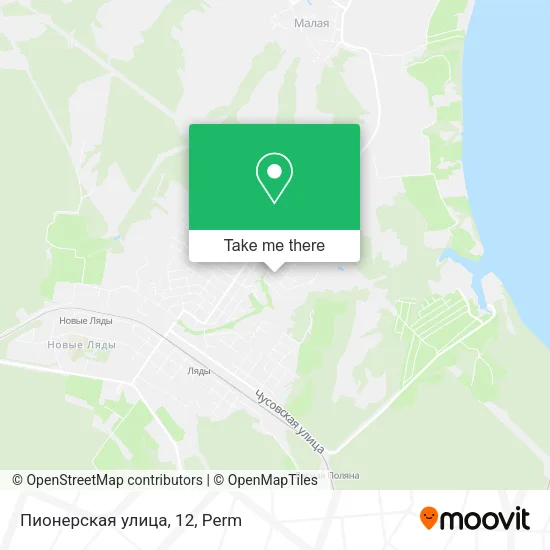 Пионерская улица, 12 map