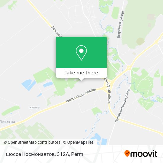 шоссе Космонавтов, 312А map