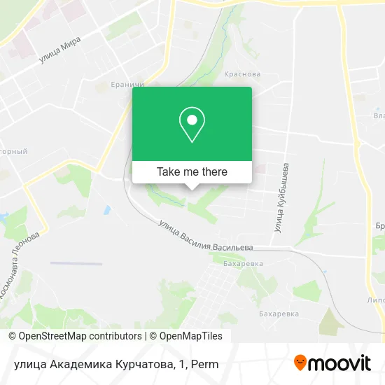 улица Академика Курчатова, 1 map