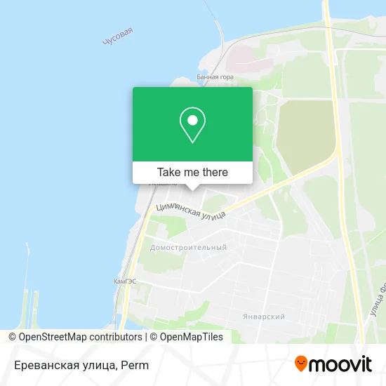 Ереванская улица map