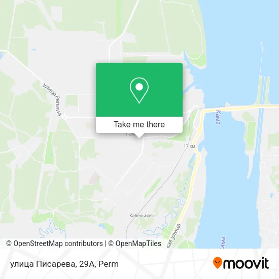 улица Писарева, 29А map