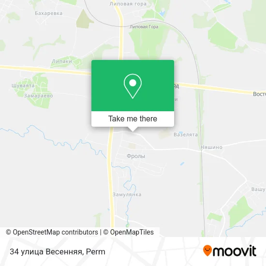 34 улица Весенняя map