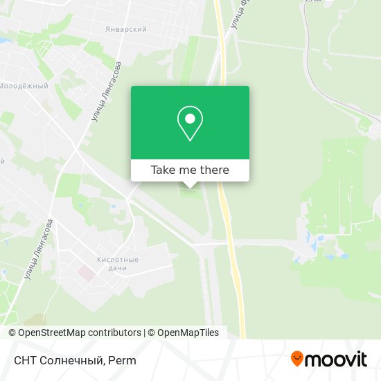СНТ Солнечный map