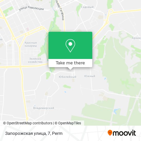 Запорожская улица, 7 map
