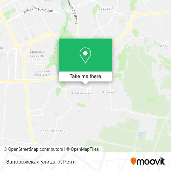 Запорожская улица, 7 map
