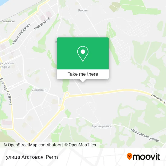 улица Агатовая map