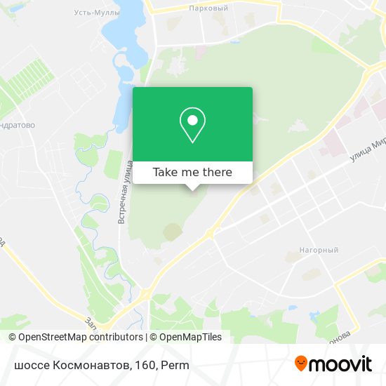 шоссе Космонавтов, 160 map