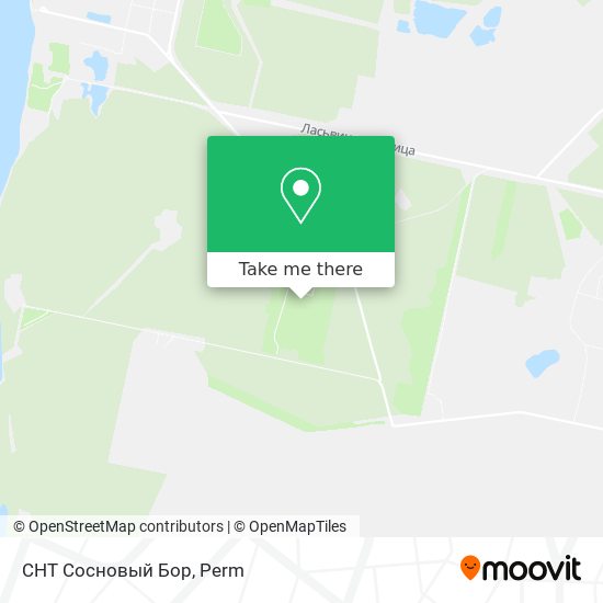 СНТ Сосновый Бор map
