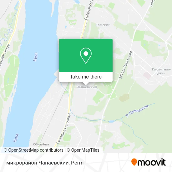 микрорайон Чапаевский map