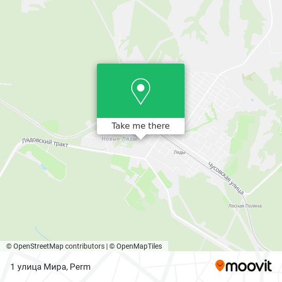 1 улица Мира map