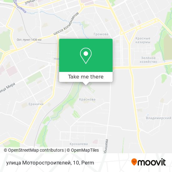 улица Моторостроителей, 10 map