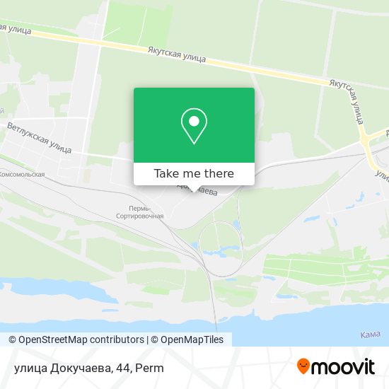 улица Докучаева, 44 map