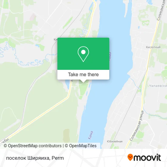 поселок Ширяиха map