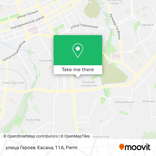 улица Героев Хасана, 11А map