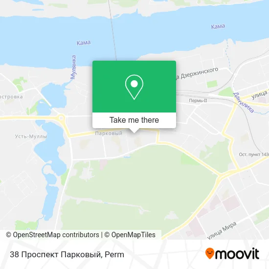38 Проспект Парковый map