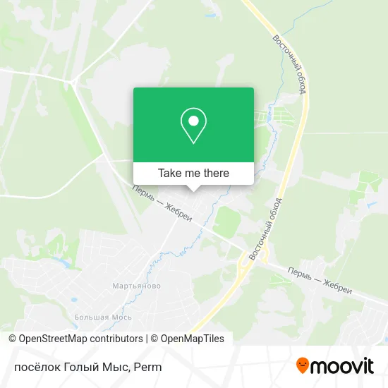 посёлок Голый Мыс map