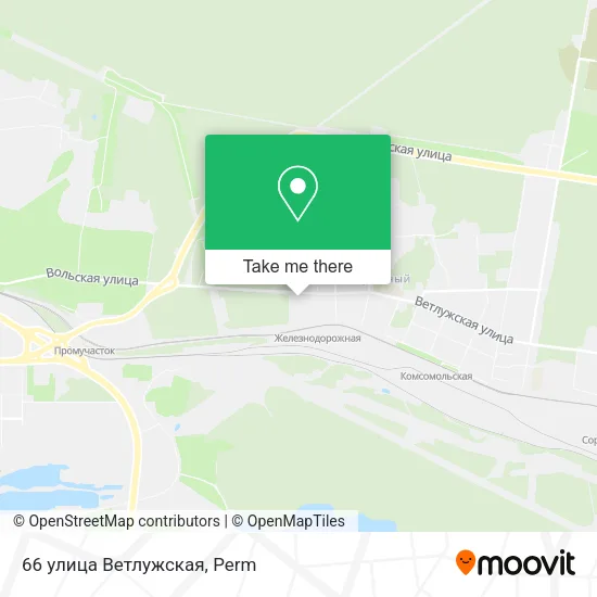 66 улица Ветлужская map