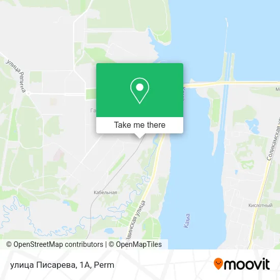 улица Писарева, 1А map