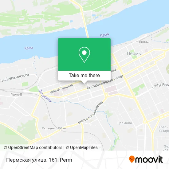 Пермская улица, 161 map