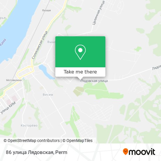 86 улица Лядовская map