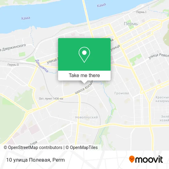 10 улица Полевая map