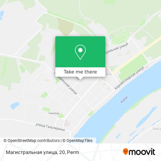 Магистральная улица, 20 map