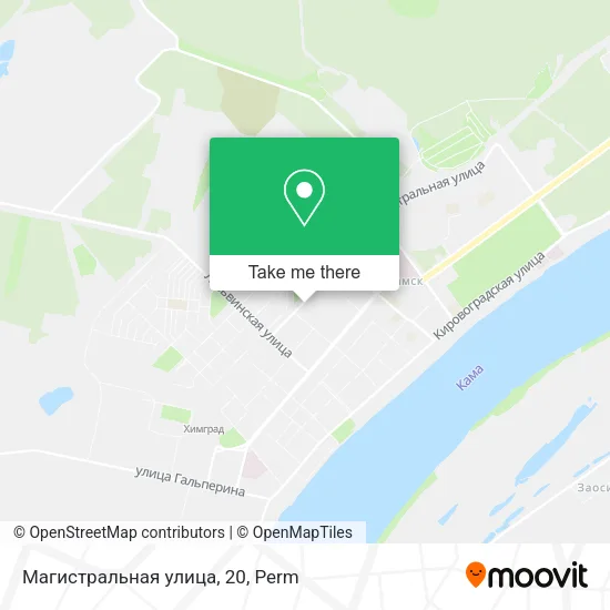 Магистральная улица, 20 map