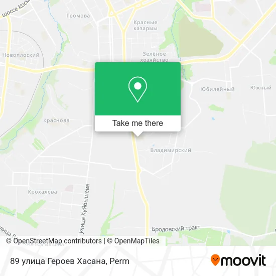 89 улица Героев Хасана map