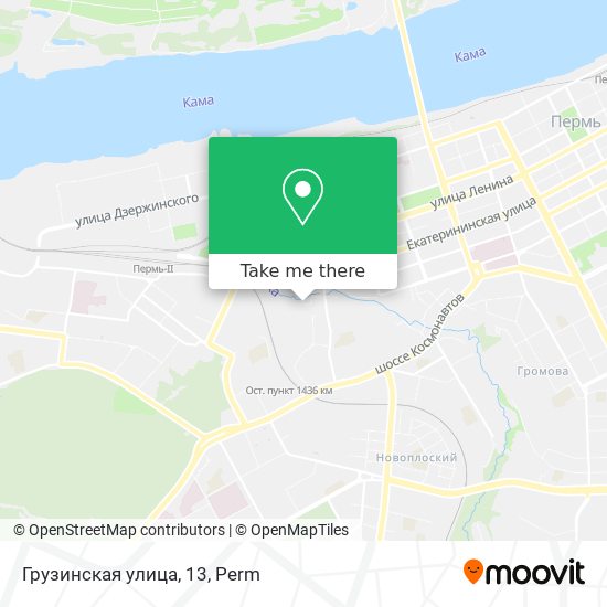 Грузинская улица, 13 map
