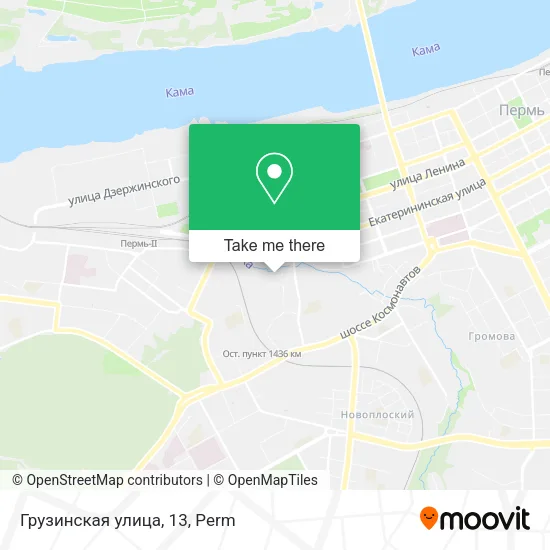 Грузинская улица, 13 map