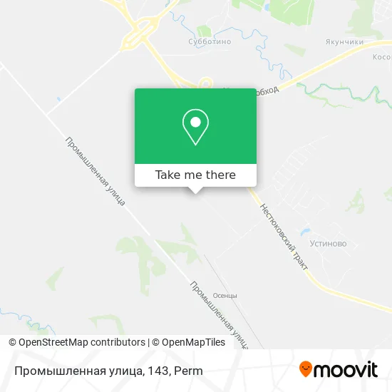 Промышленная улица, 143 map