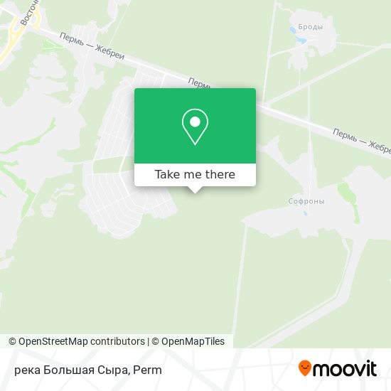 река Большая Сыра map