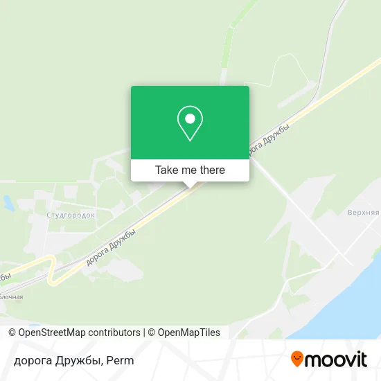 дорога Дружбы map