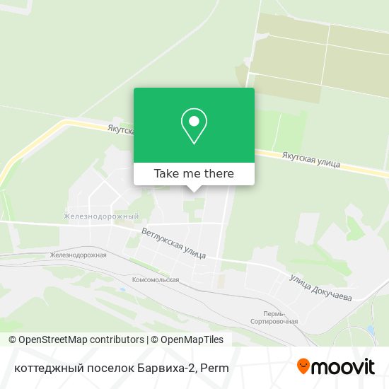 коттеджный поселок Барвиха-2 map
