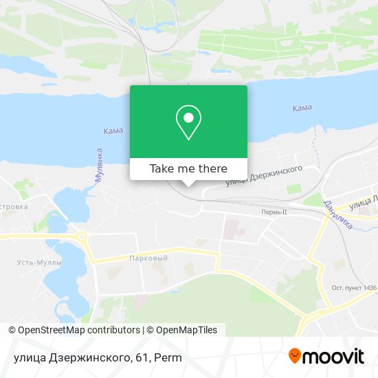 улица Дзержинского, 61 map